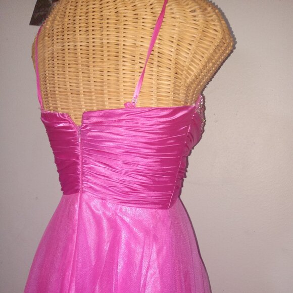 Authentic S'melody collection dress, Pink, Extra small. - Picture 4 of 8